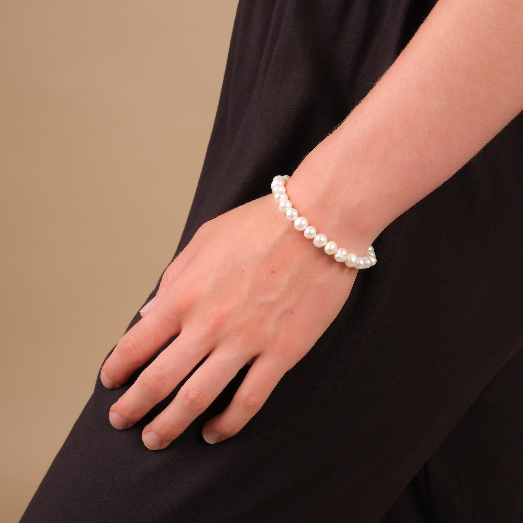 Bracciale di perle Elegance Perle d'acqua dolce autentiche