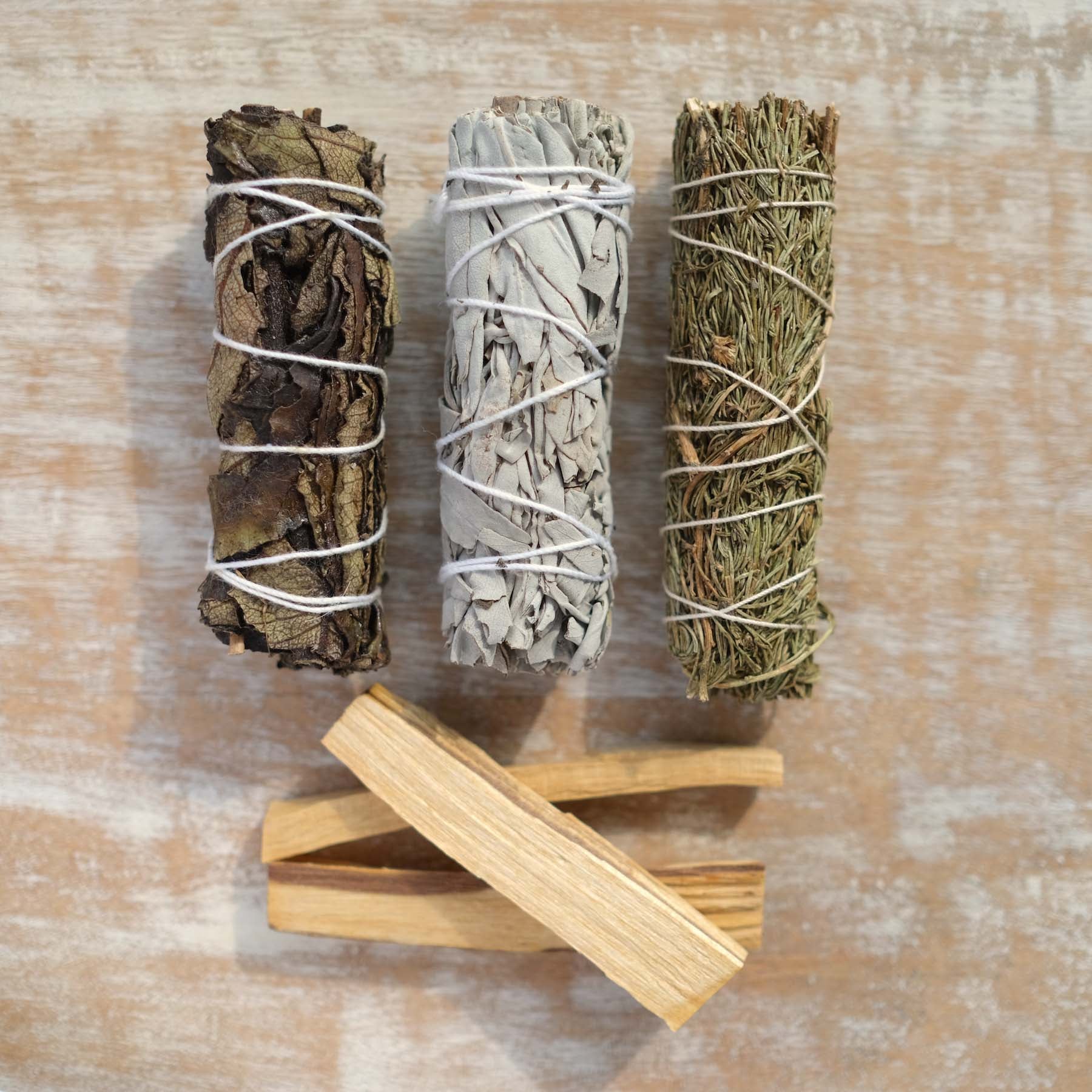 Set di degustazione di fumo con Palo Santo