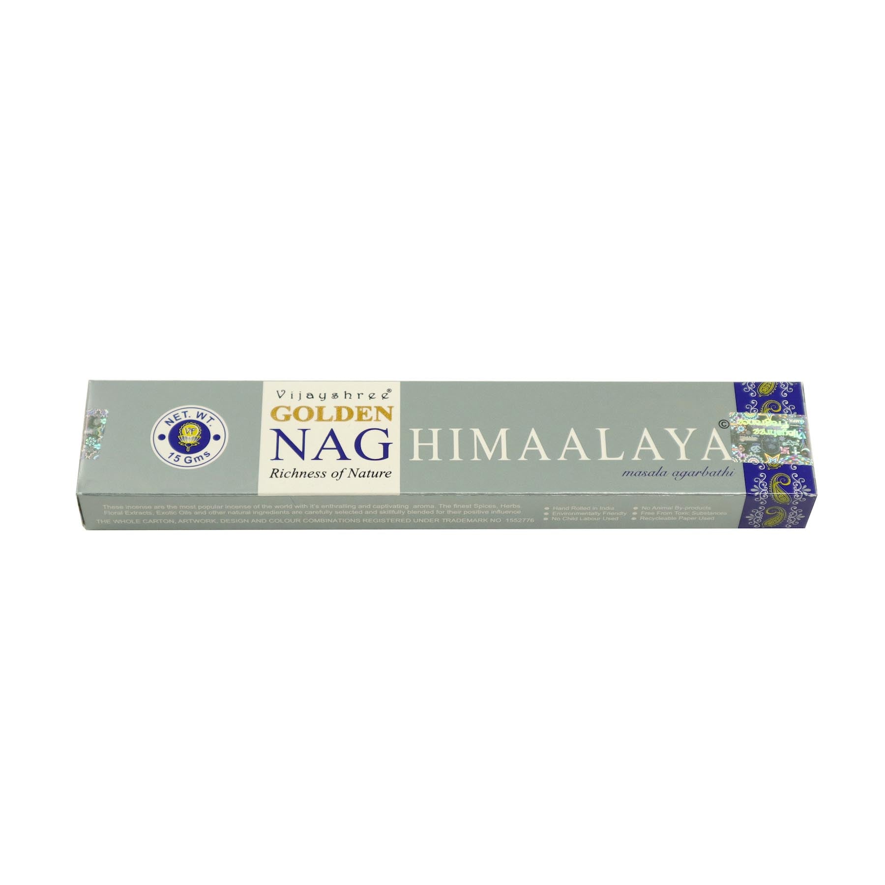 Bastoncini d'incenso Golden Nag Himalaya