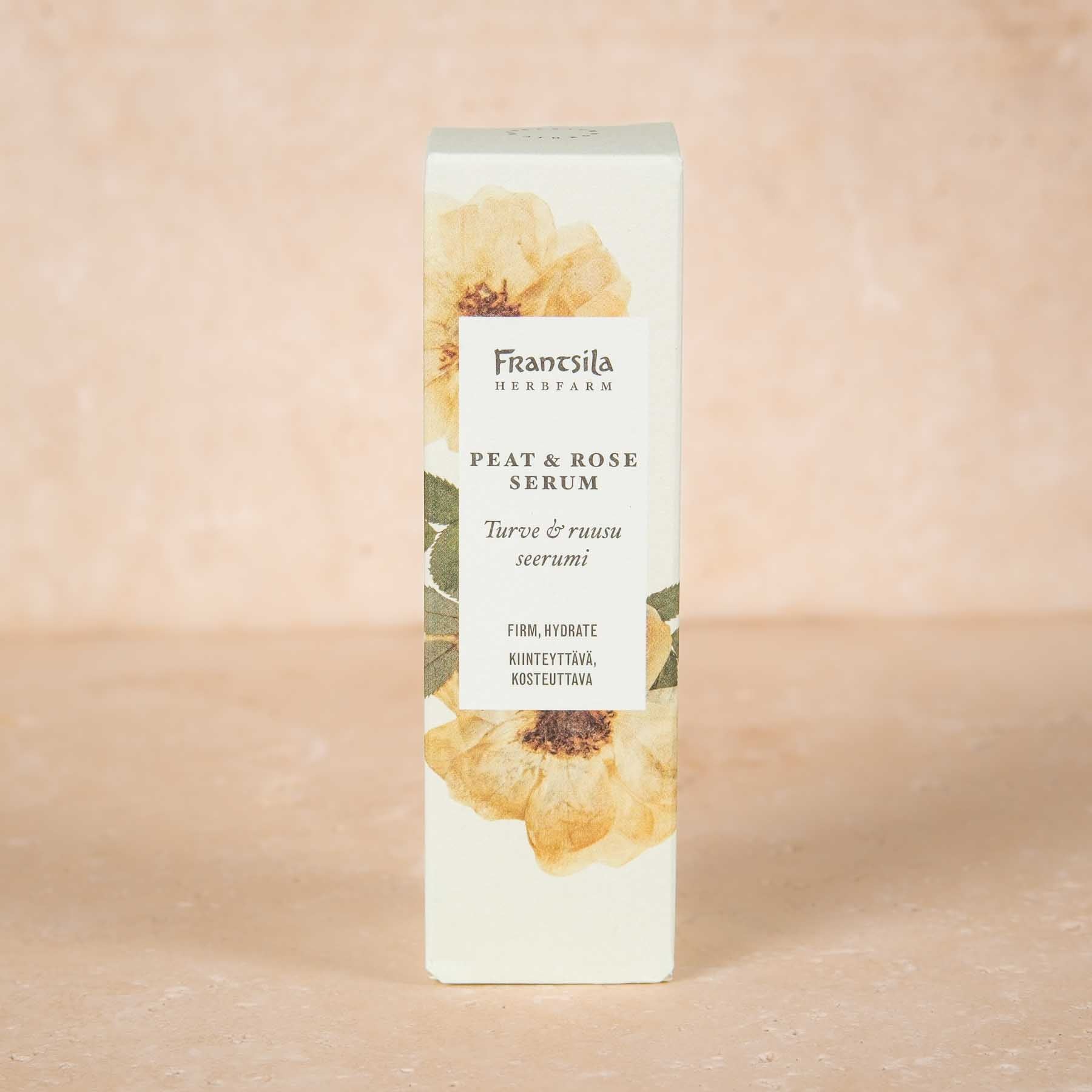 Il siero viso rassodante di cosmetici naturali Midsummer Rose idrata e leviga la pelle. Inoltre, favorisce la capacità di riparazione della pelle.