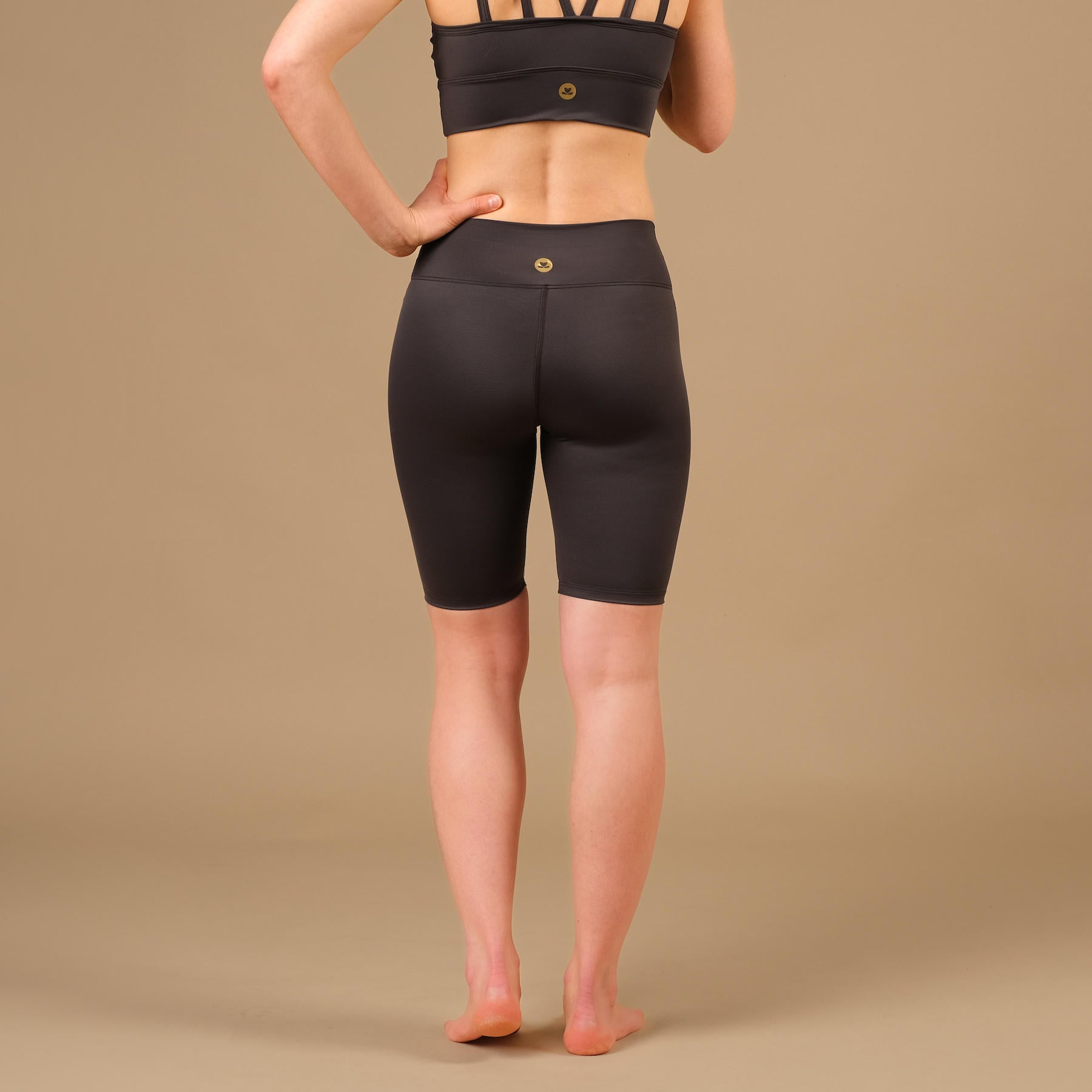 Pantaloncini biker Eco Mare espresso