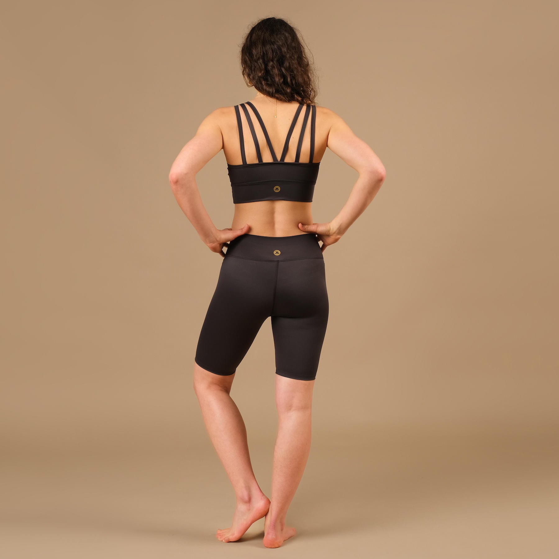 Pantaloncini biker Eco Mare espresso