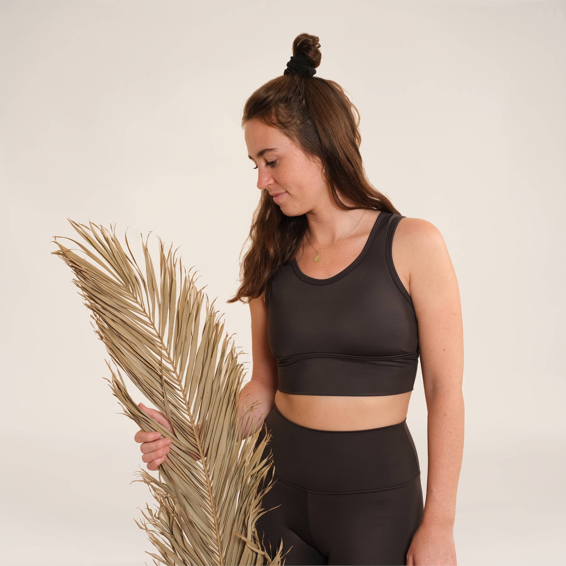 Yoga Top Eco Mare espresso