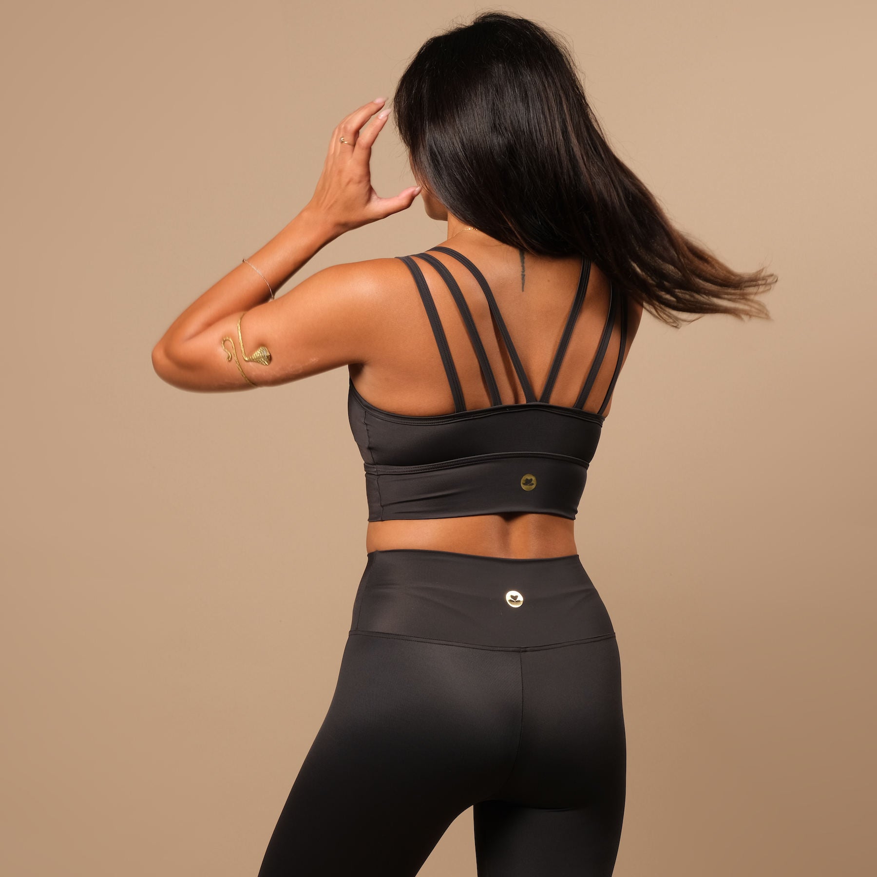 Yoga Top Eco Mare espresso