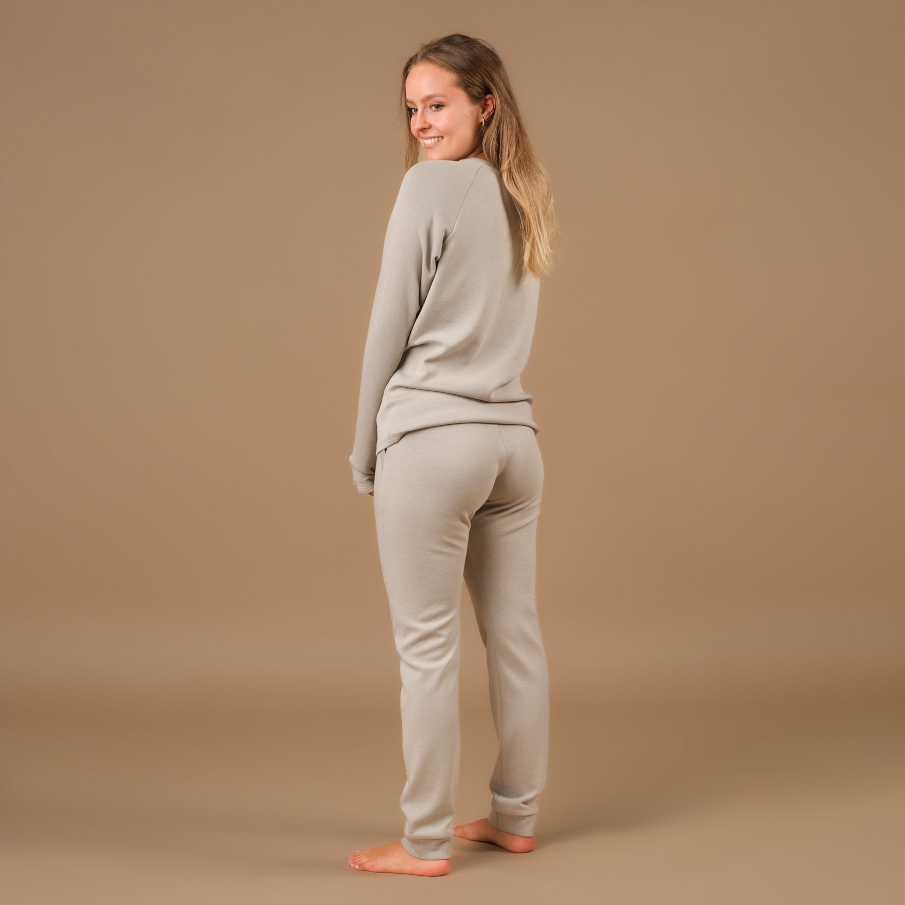 Felpa Yoga unisex Grigio accogliente