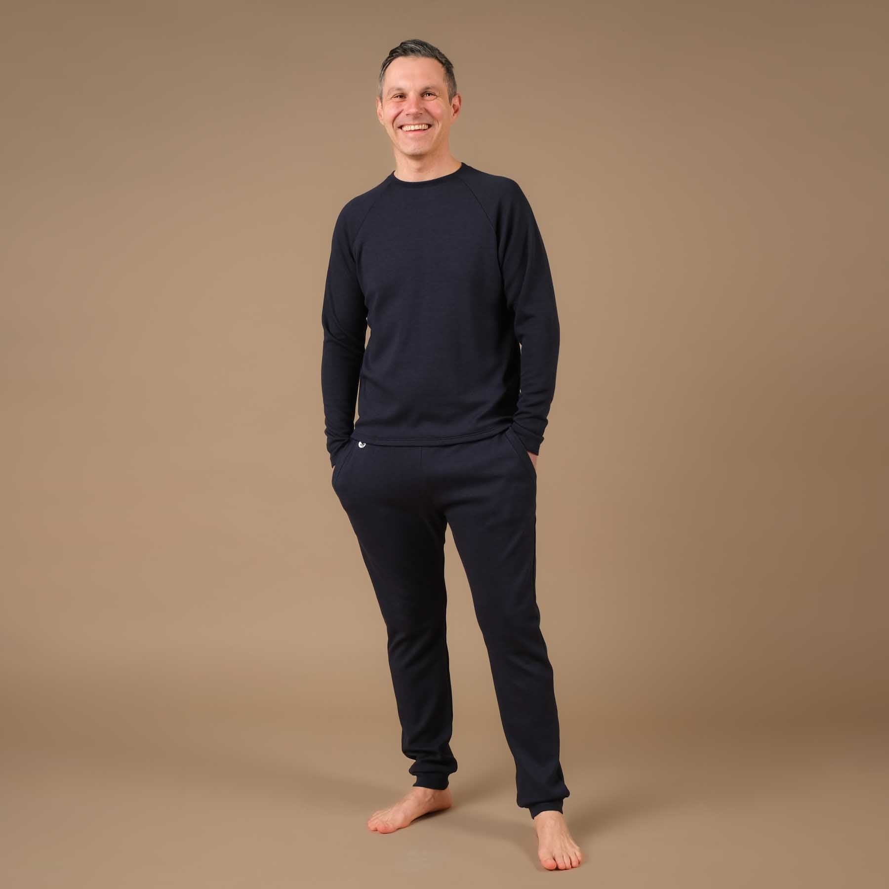 Pantaloni da jogging yoga unisex Accogliente navy