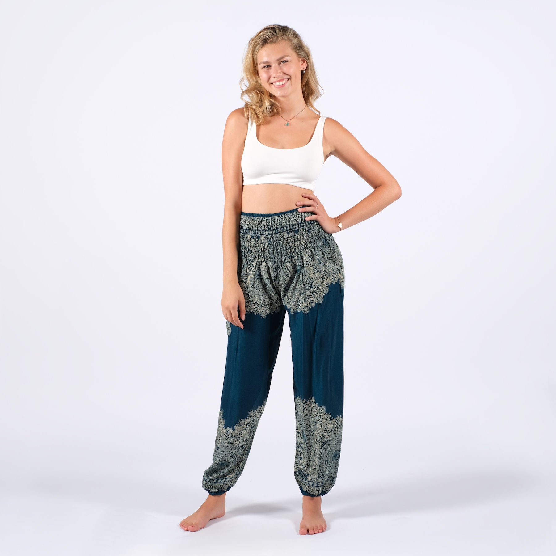 Pantaloni harem yoga benzina boho