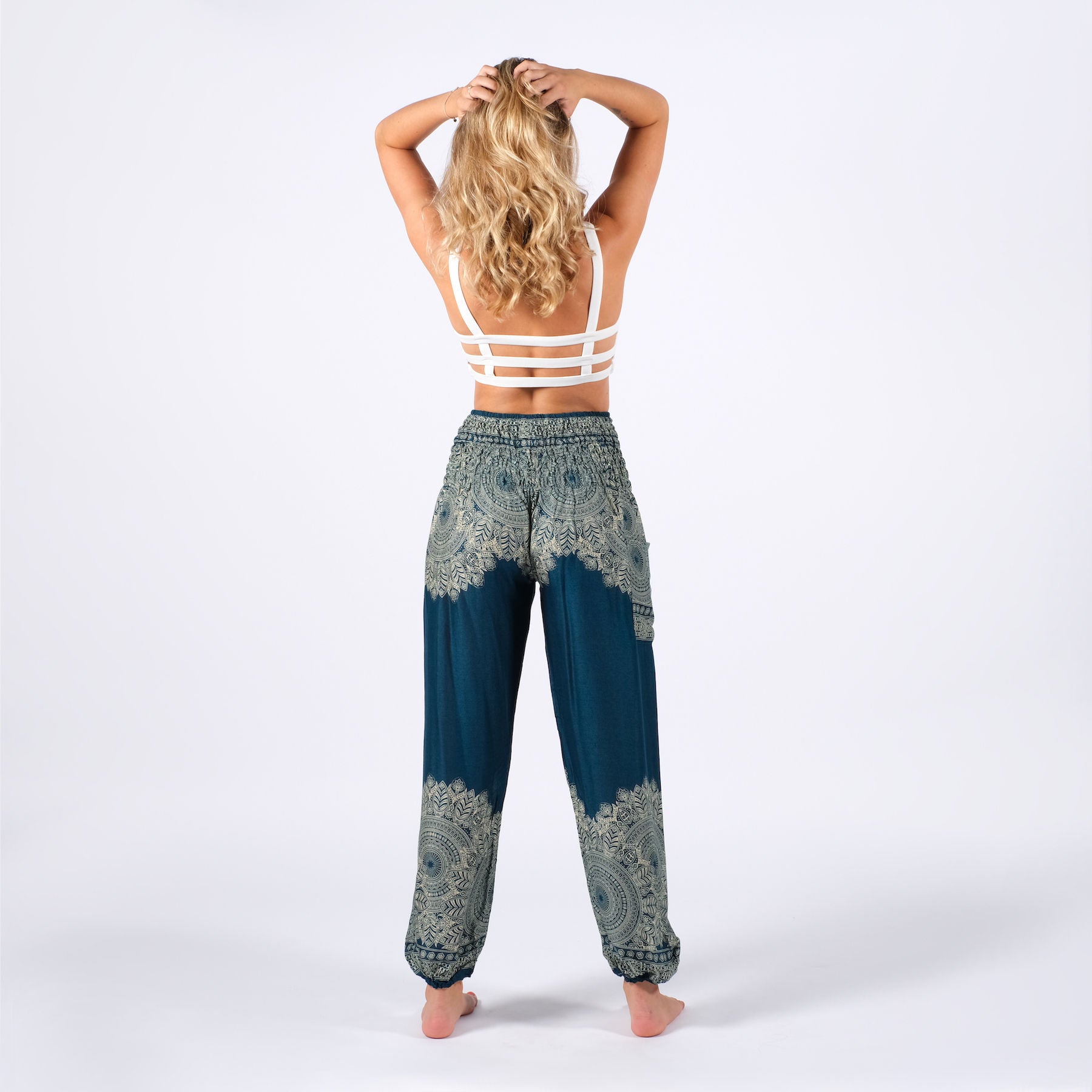 Pantaloni harem yoga benzina boho