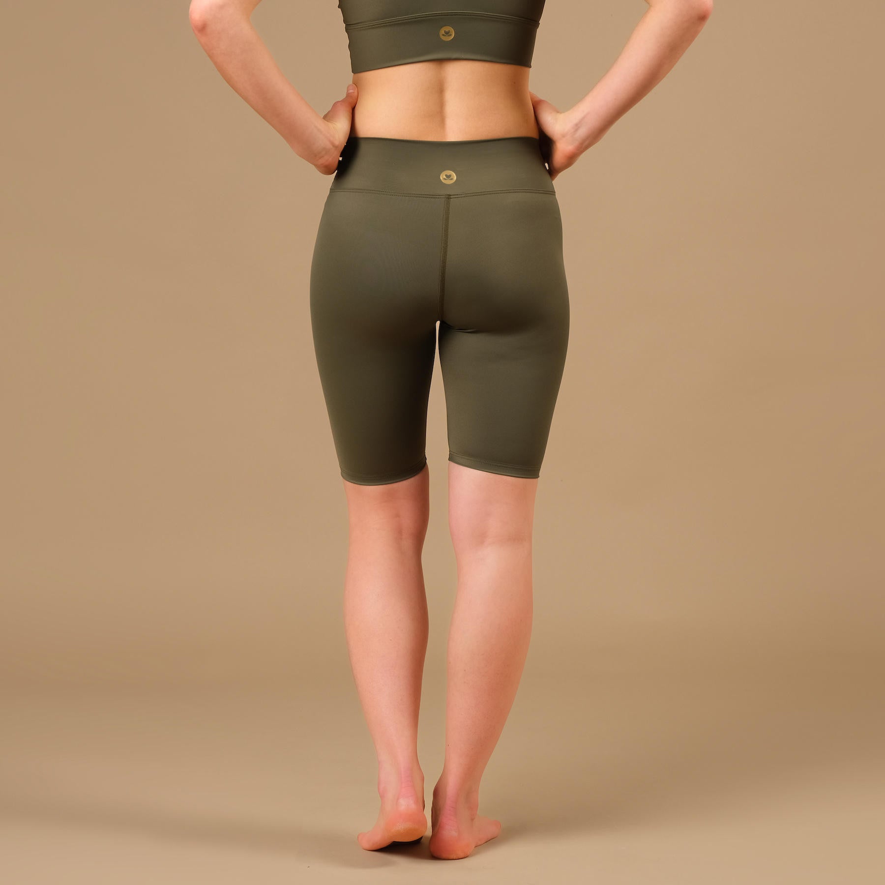 Pantaloncini biker Eco Mare oliva