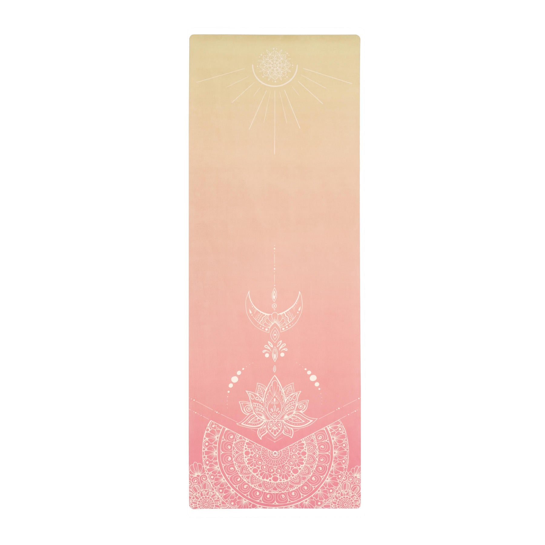 Tappetino da viaggio per yoga - Yoga Cloth Mimo albicocca
