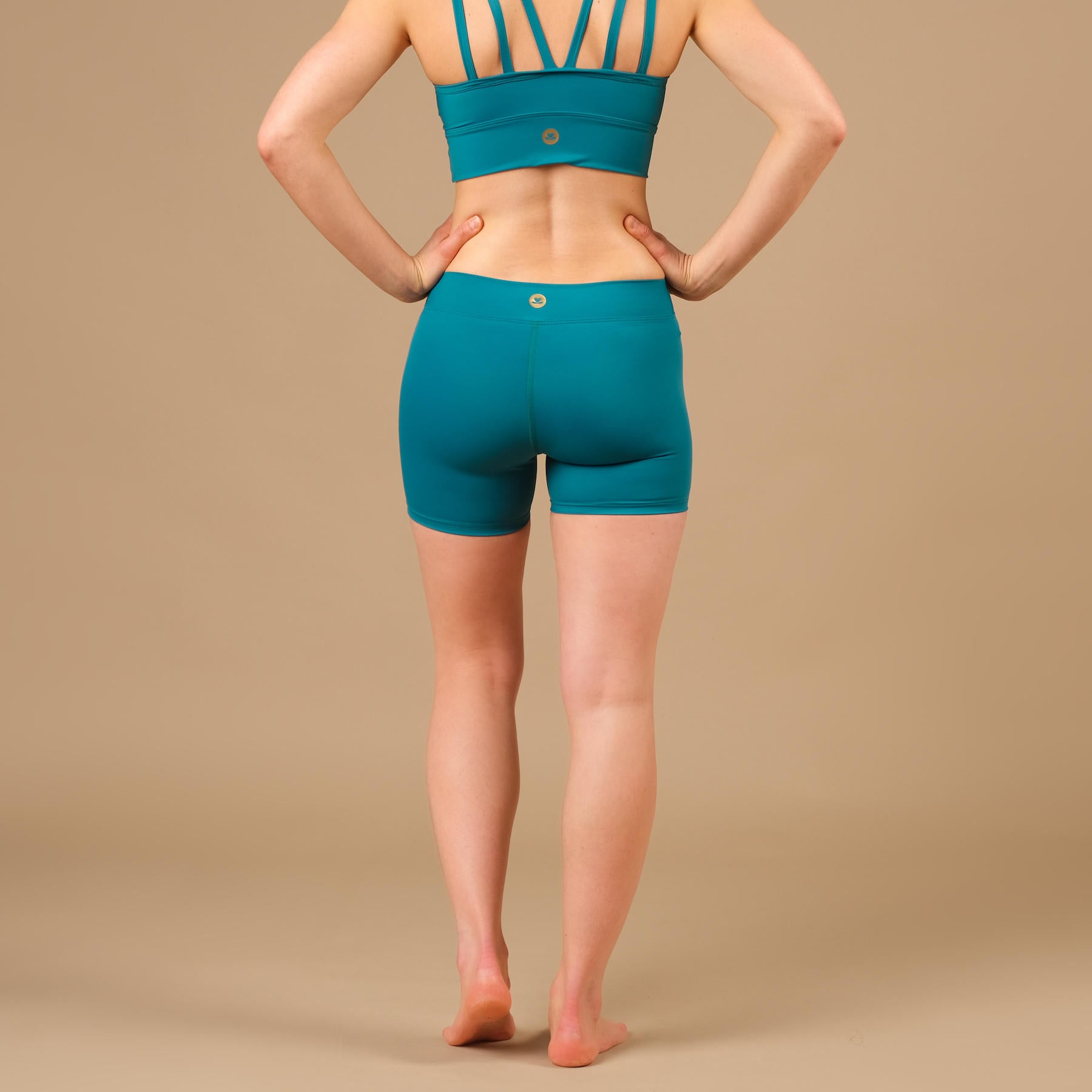 Pantaloncini da yoga Eco Mare Econyl acqua