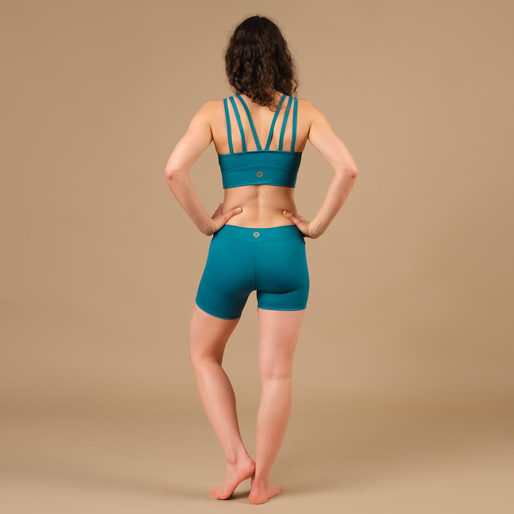 Pantaloncini da yoga Eco Mare Econyl acqua