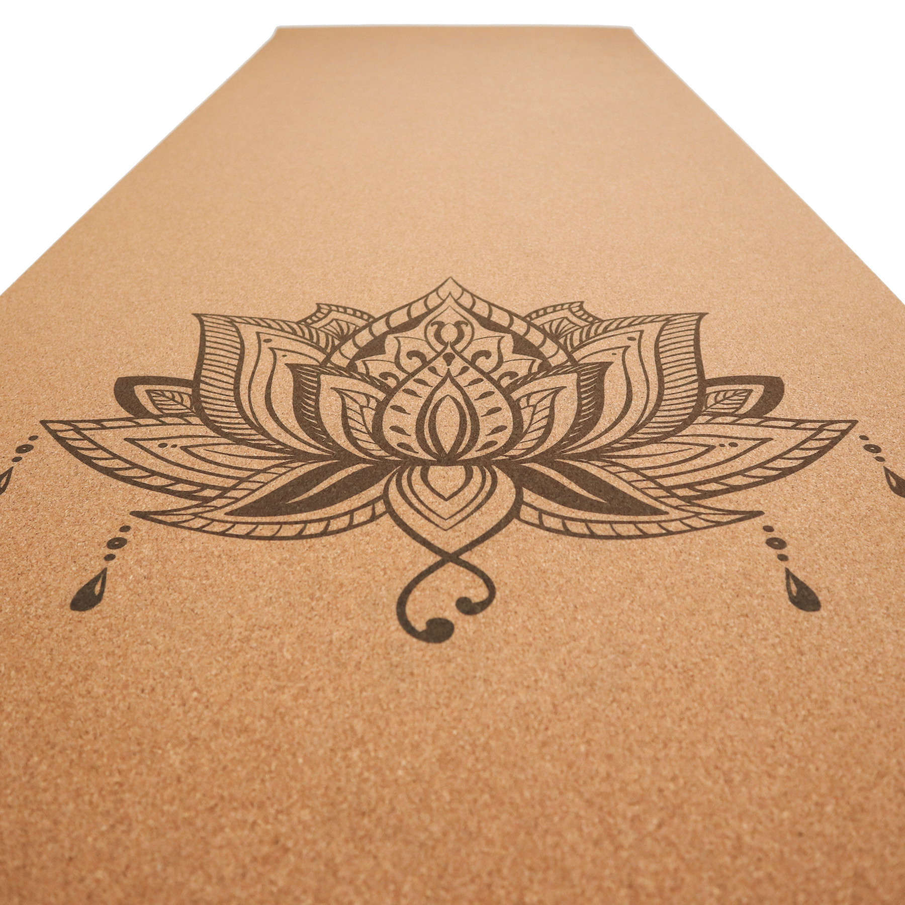Tappetino yoga Cork Lotus