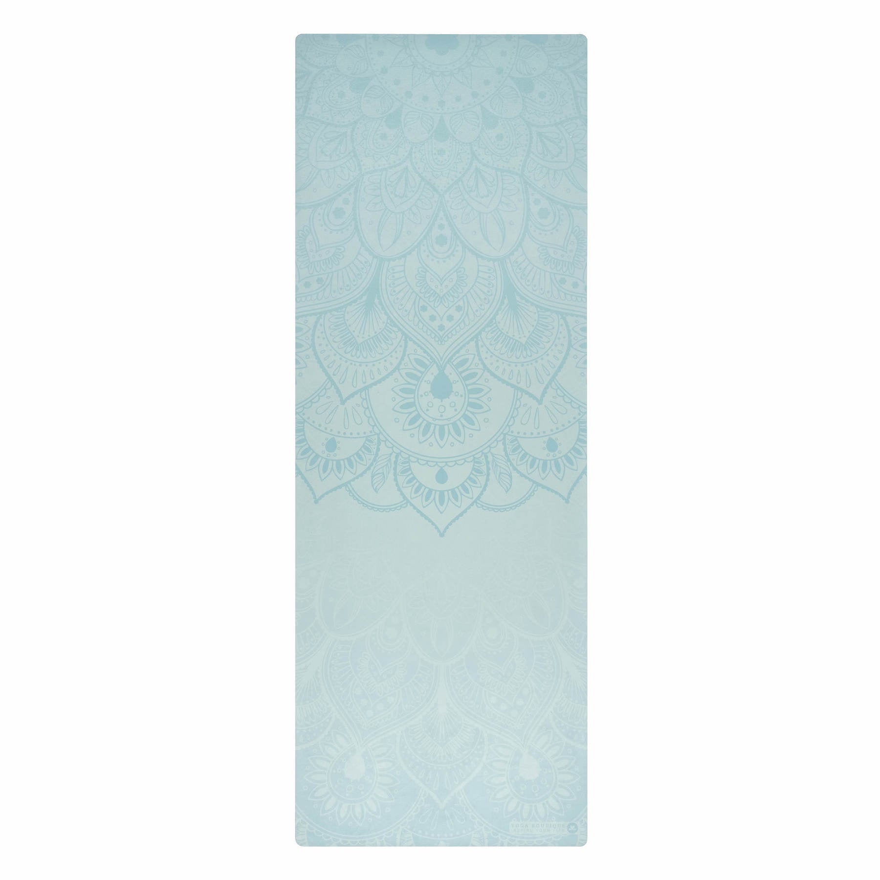 Tappetino yoga in velluto Mandala menta