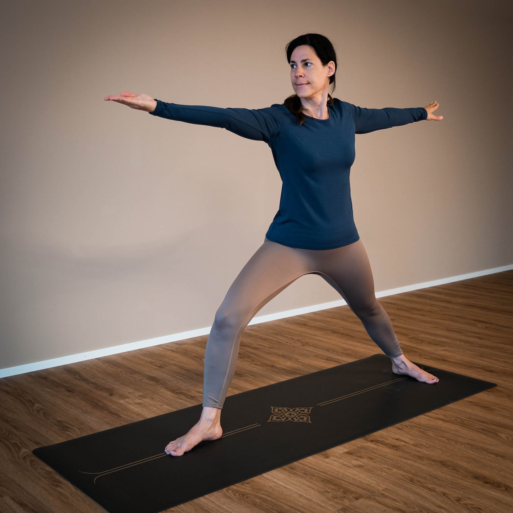 Tappetino yoga SuperGrip 2.0 Balance molto antiscivolo nero
