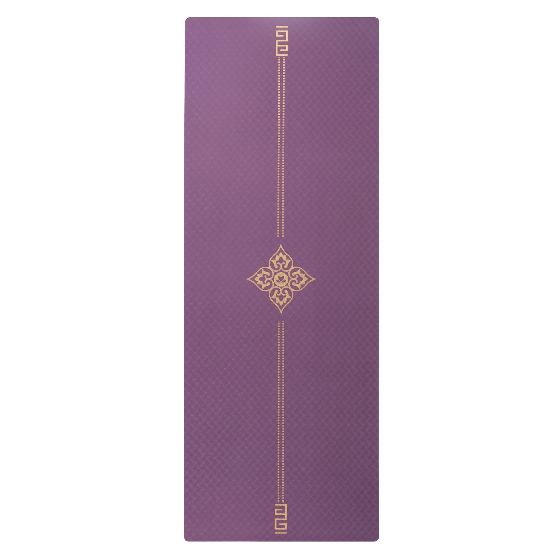 Tappetino yoga TPE stampa oro viola