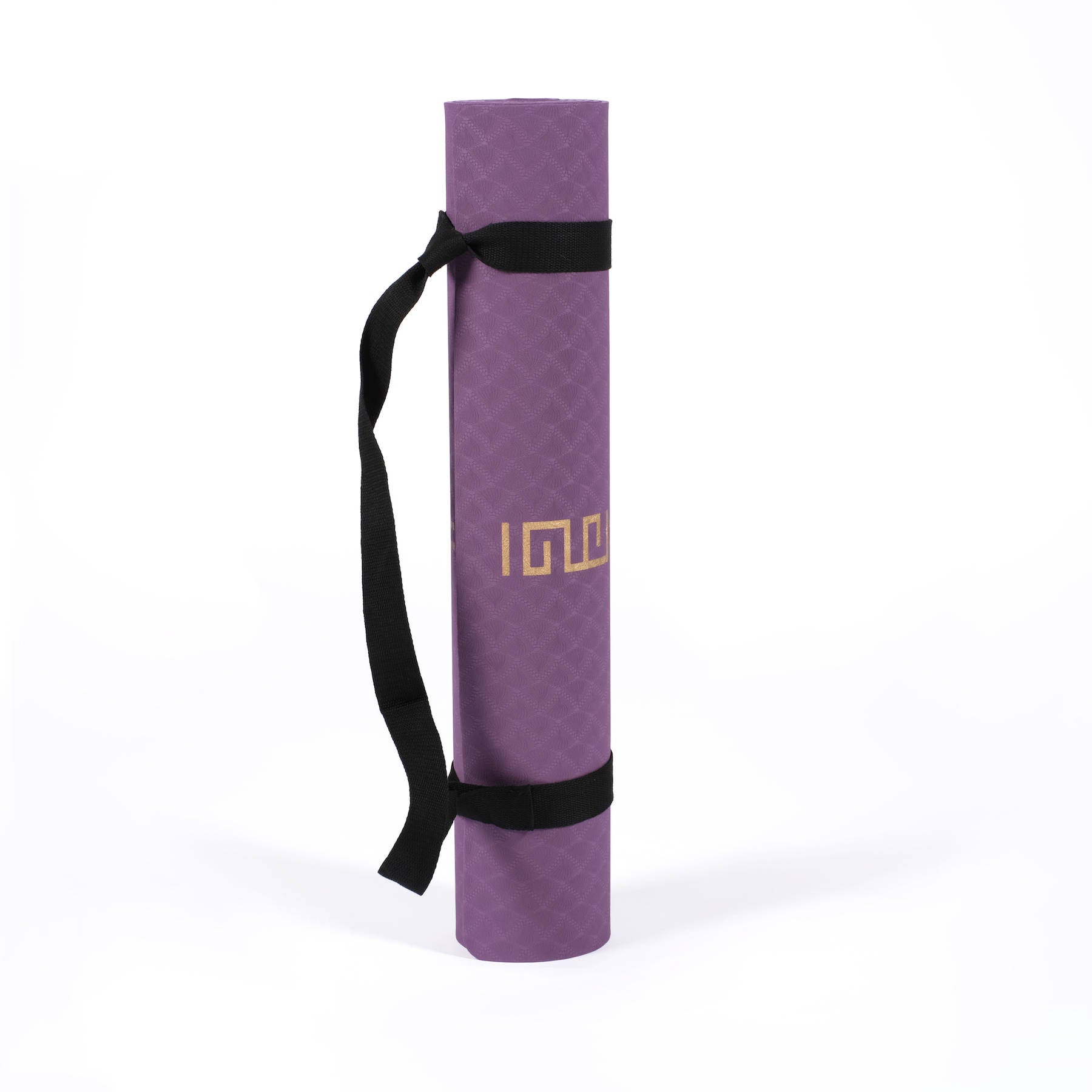 Tappetino yoga TPE stampa oro viola