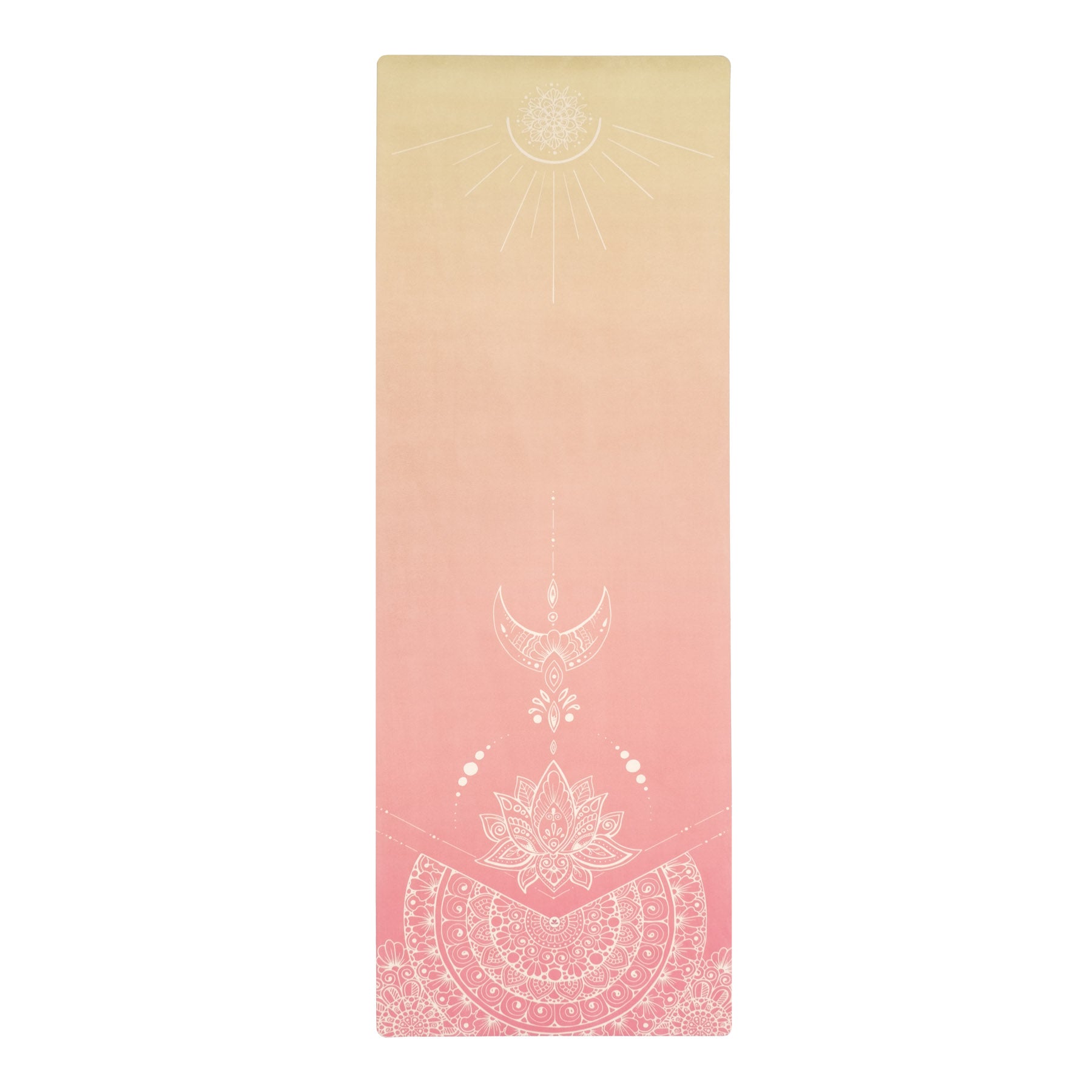 Tappetino Yoga Velour Mimo albicocca