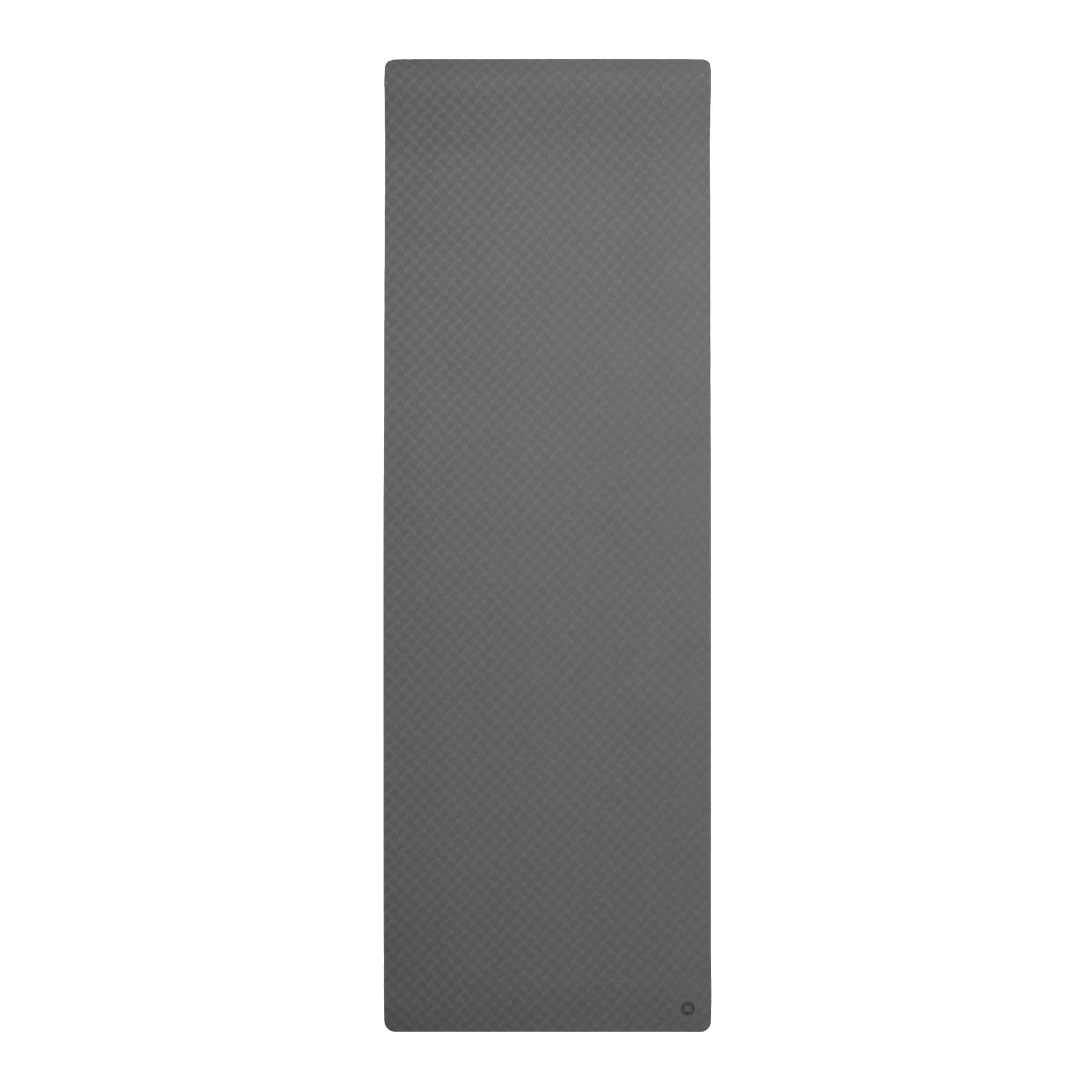Tappetino da yoga TPE grigio con buona ammortizzazione