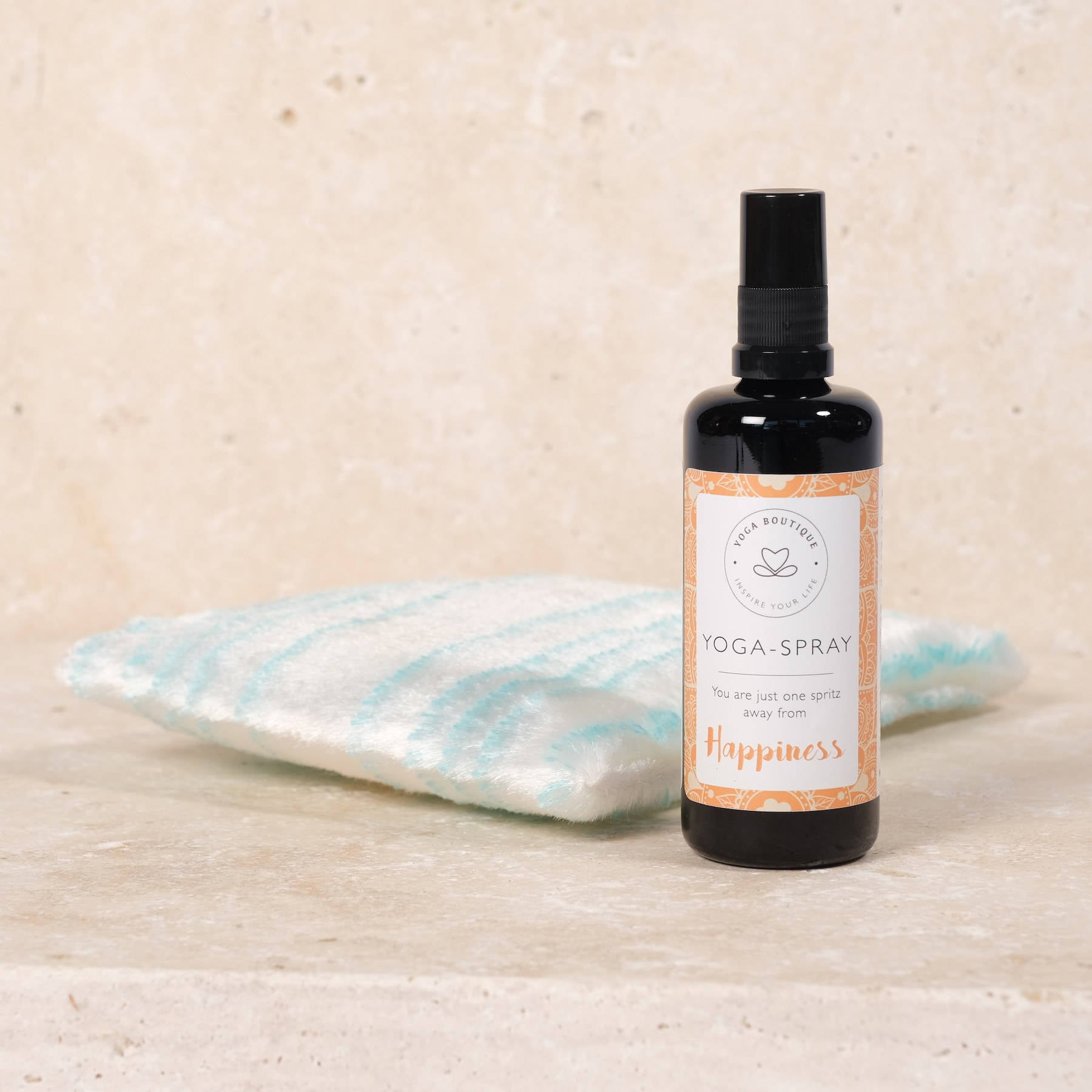 Spray per tappetini da yoga e spray per ambienti Happiness Organic