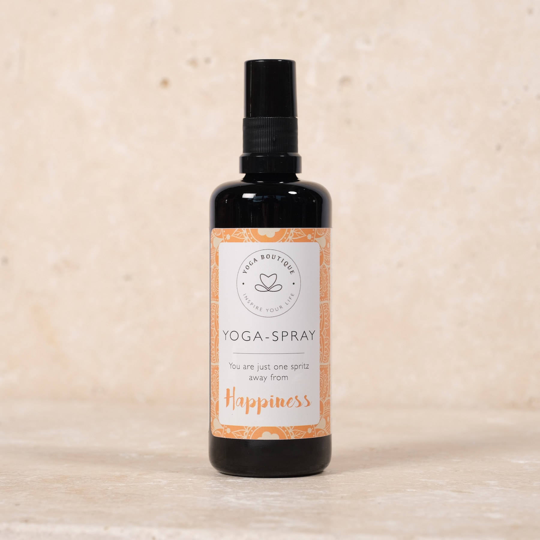Spray per tappetini da yoga e spray per ambienti Happiness Organic
