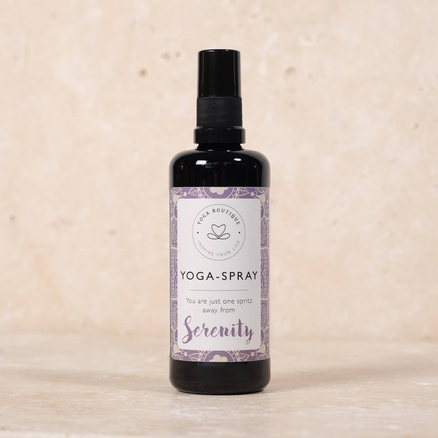 Spray per tappetini da yoga e spray per ambienti Serenity Bio
