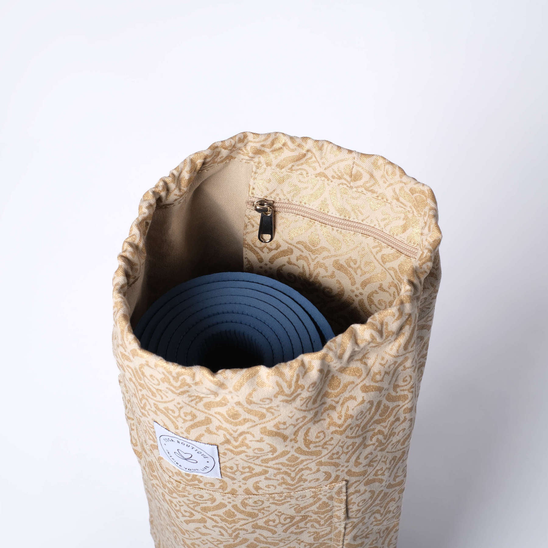 Tappetino da yoga Borsa Taj Mahal sabbia