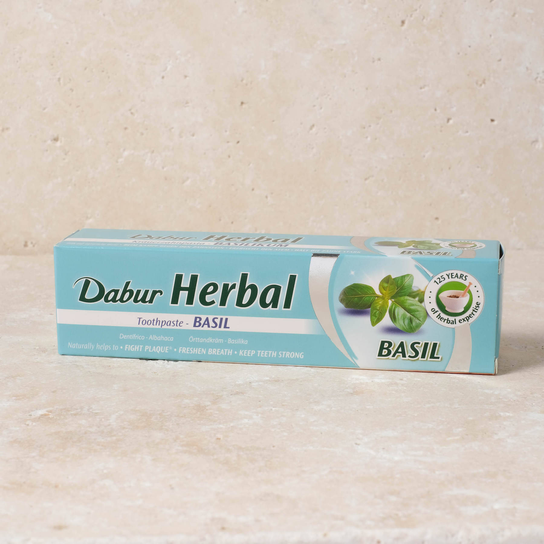Dentifricio ayurvedico Dabur Basilico