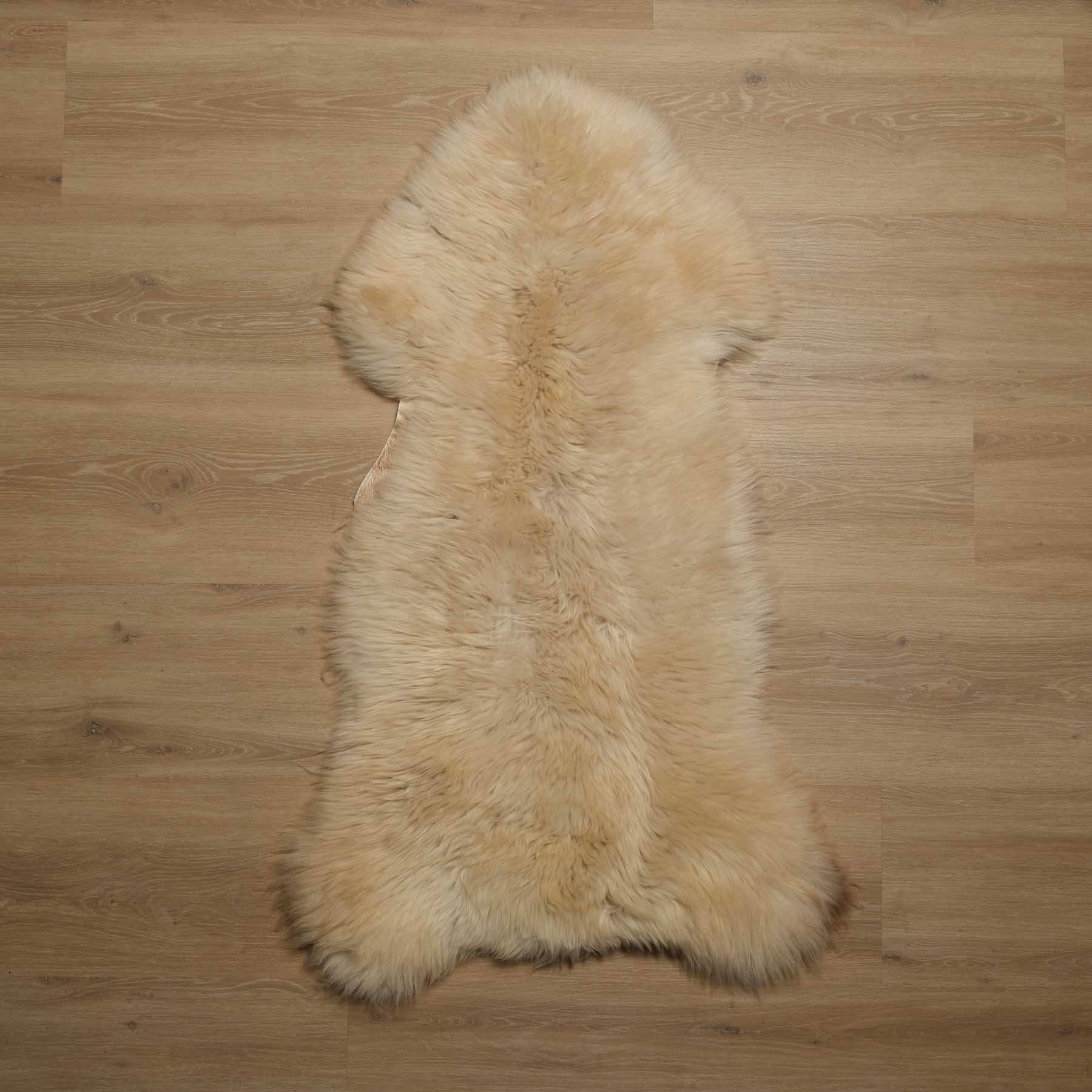 Agnello merino pezzo unico n. 13 beige marrone