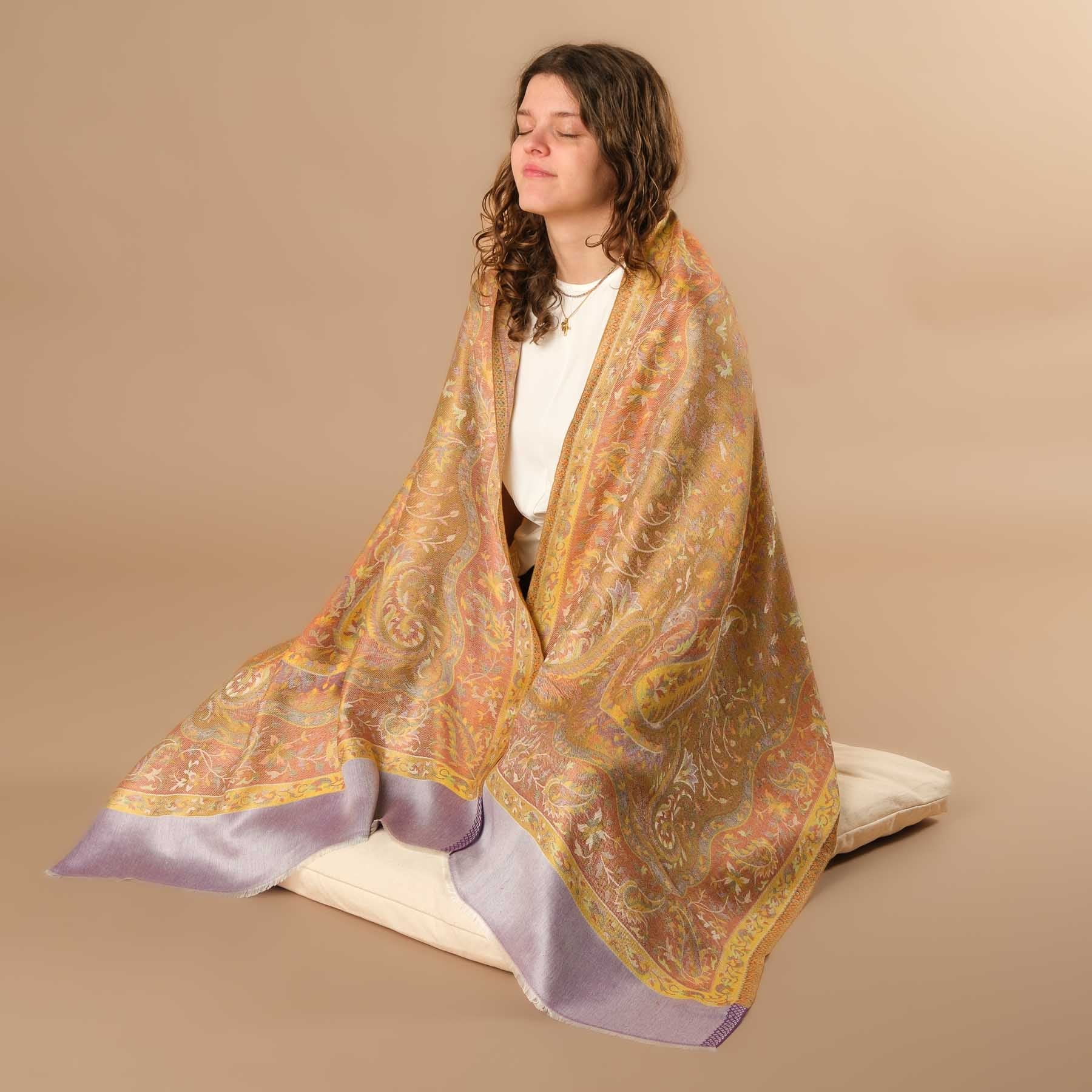 Scialle da meditazione Tangeled