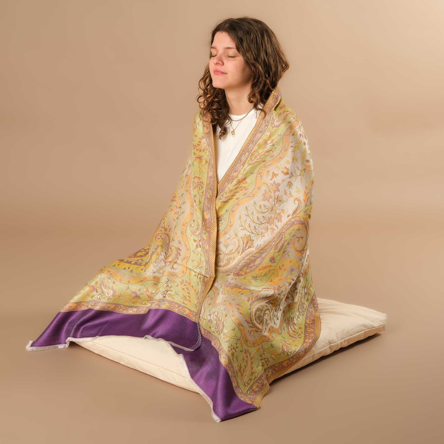 Scialle da meditazione Tangeled