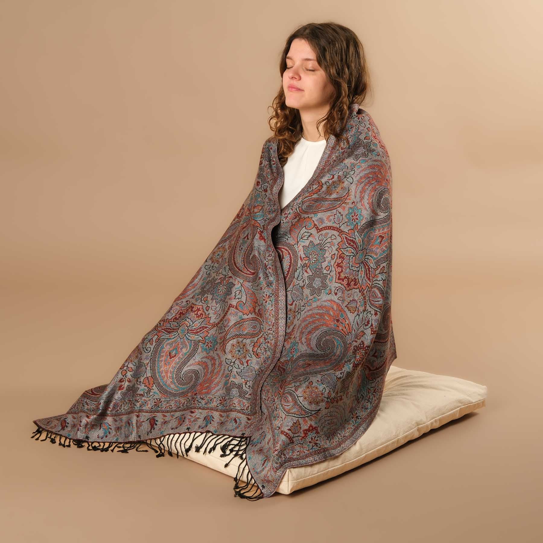 Scialle da meditazione in viscosa Abou