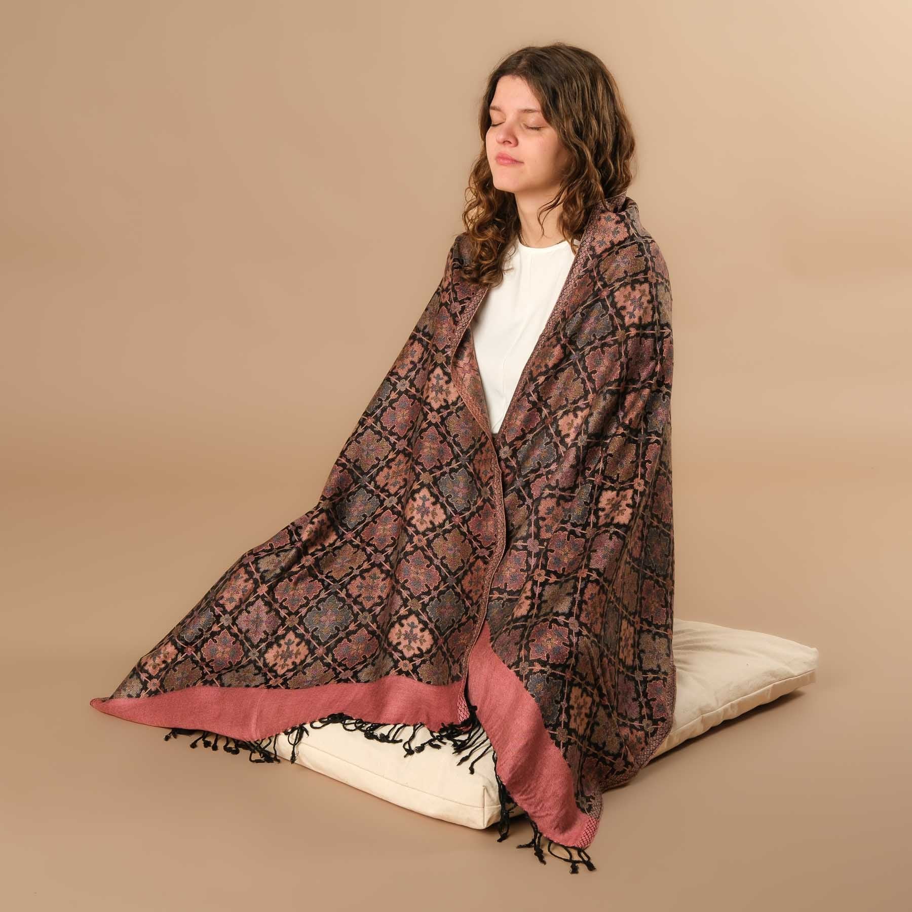 Scialle da meditazione in viscosa Amelie