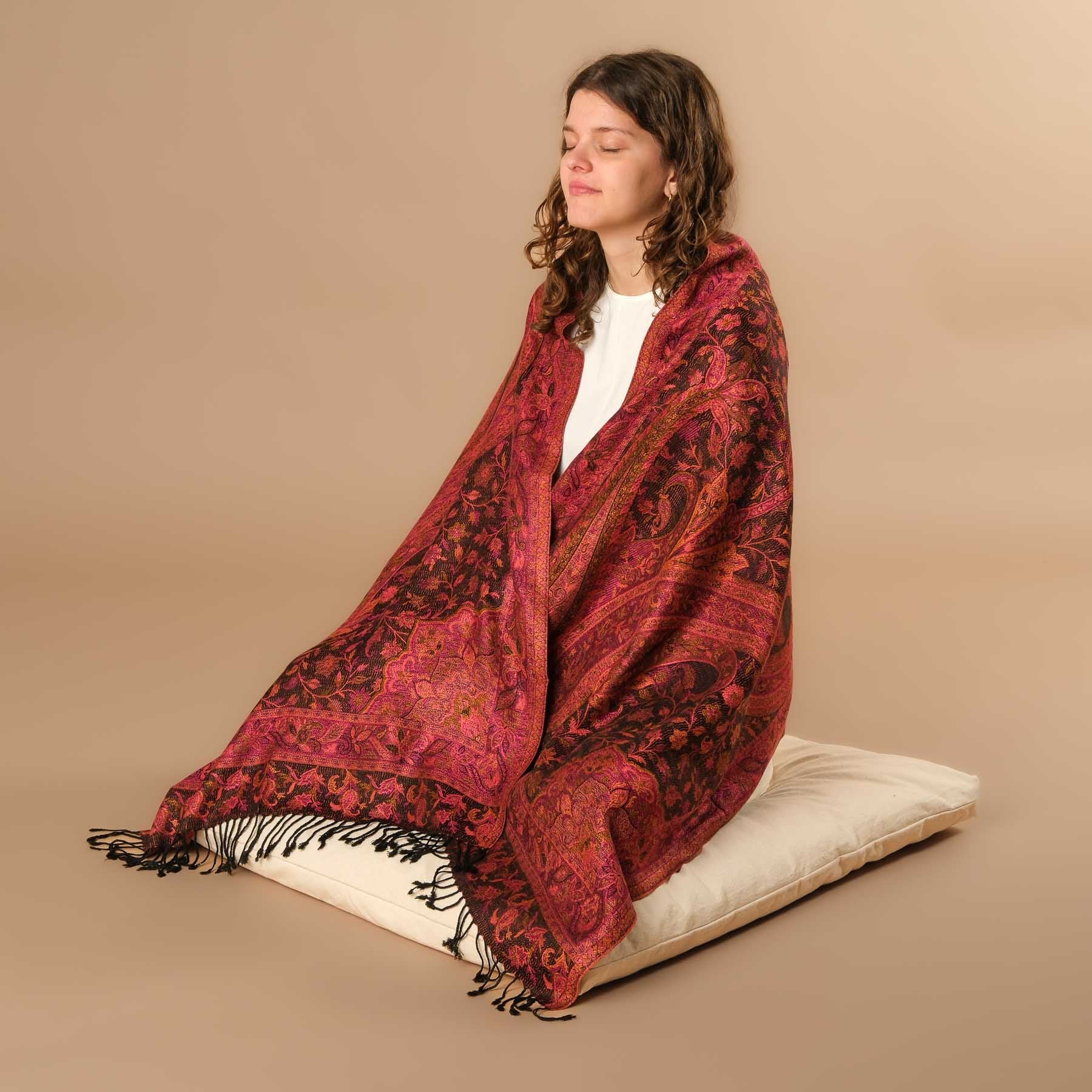 Sciarpa da meditazione in viscosa Dornröschen