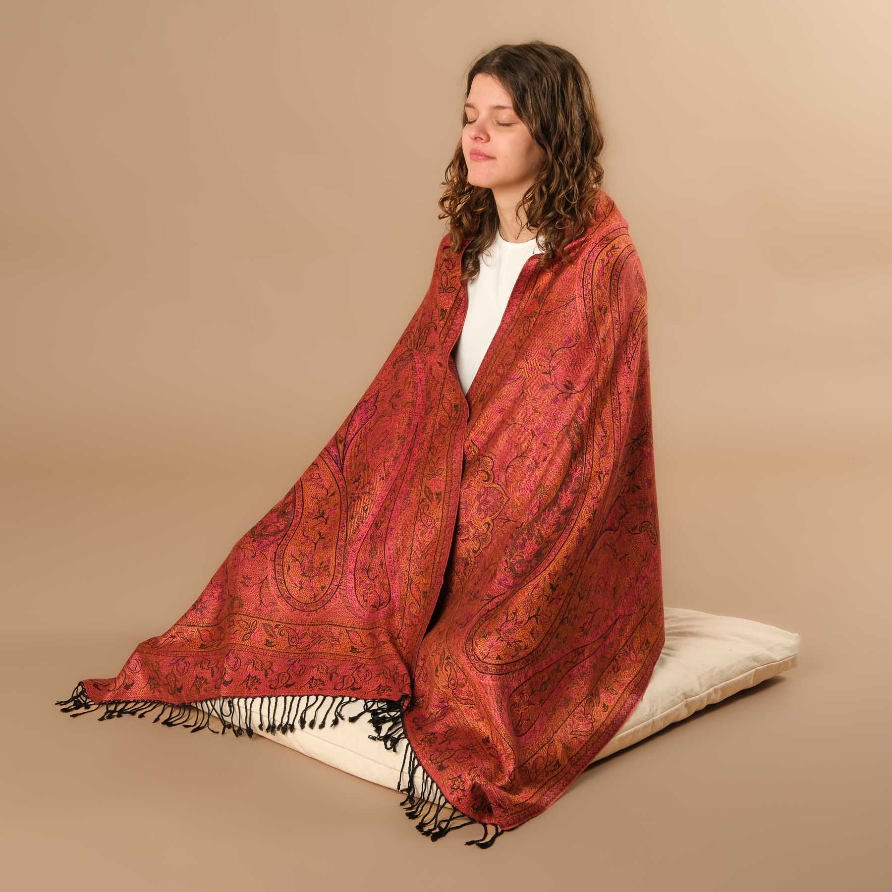 Sciarpa da meditazione in viscosa Dornröschen