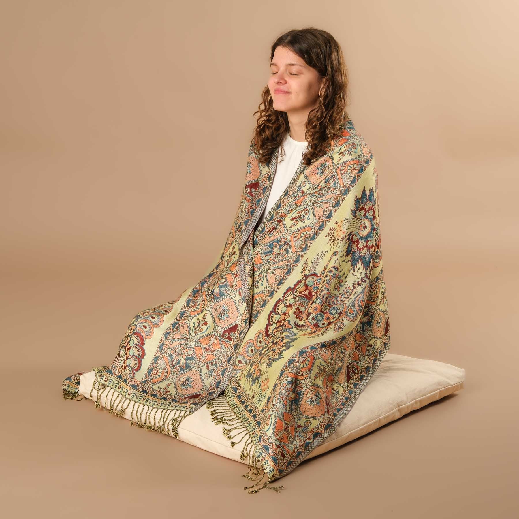 Scialle da meditazione in viscosa Oase