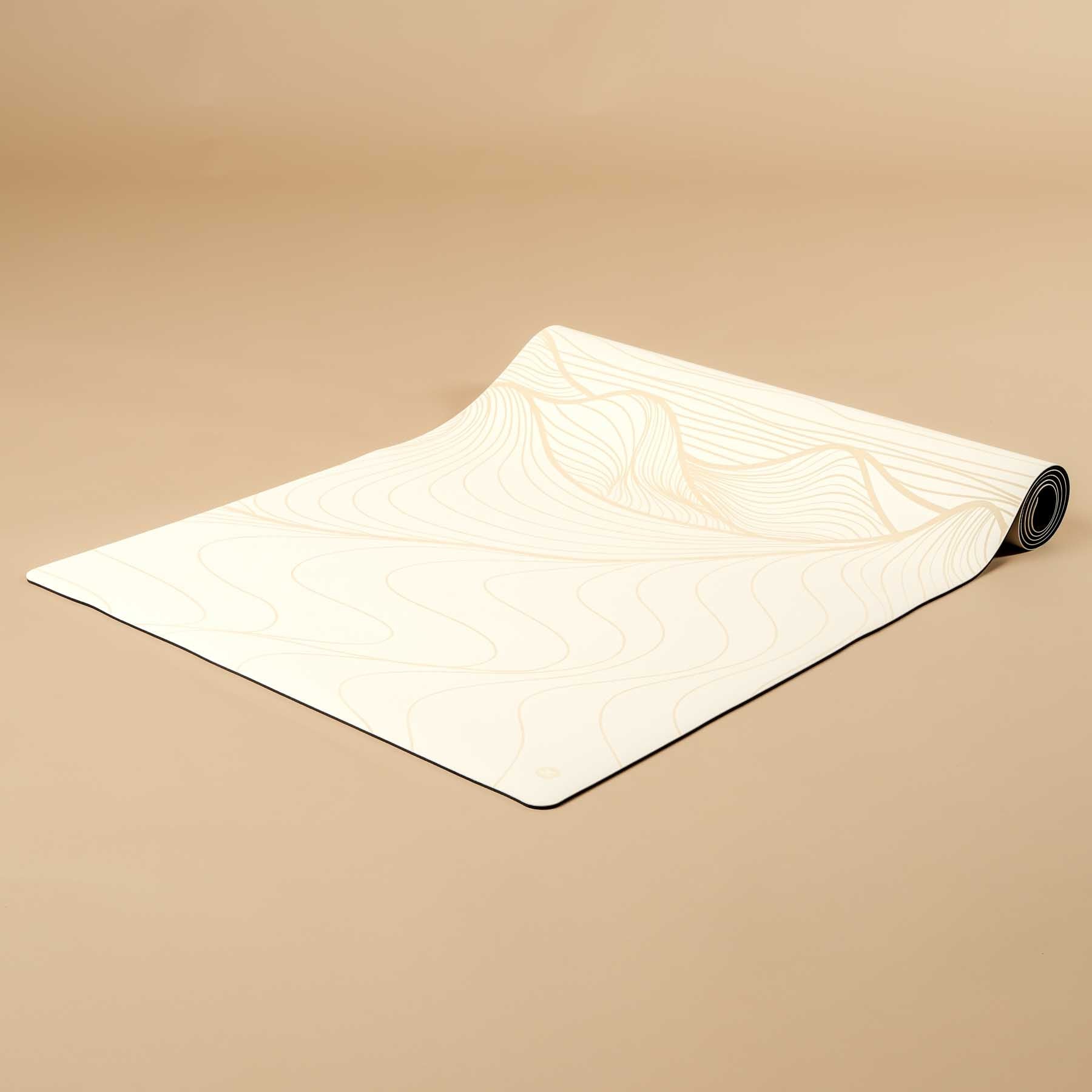 Tappetino yoga SuperGrip 2.0 bianco Sahara