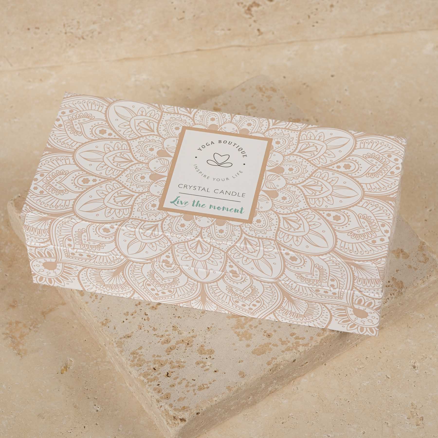 Set di 3 candele profumate - confezione regalo