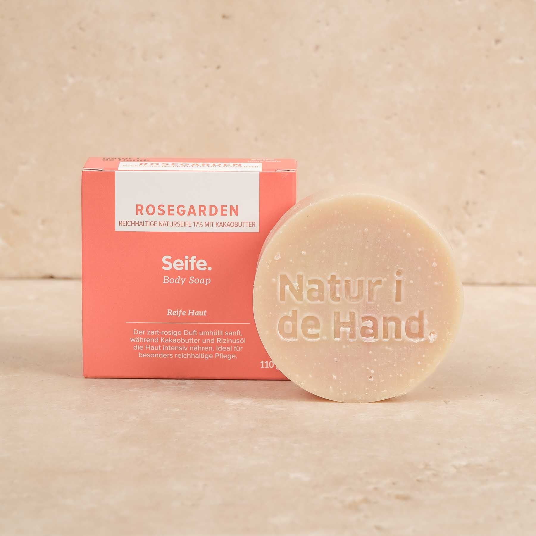 Sapone per il corpo - Barretta per il corpo - Rosegarden made in Switzerland