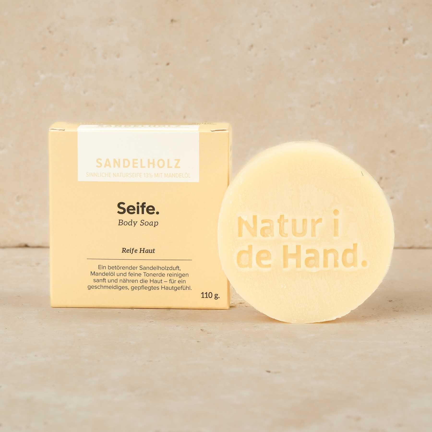 Sapone per il corpo - Body Bar - Sandalo per una sensazione di benessere a casa propria