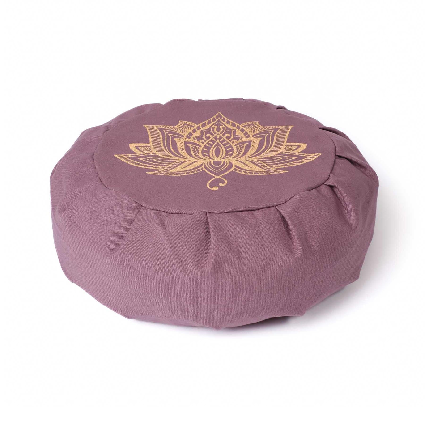 Cuscino da meditazione Zafu Lotus lavanda