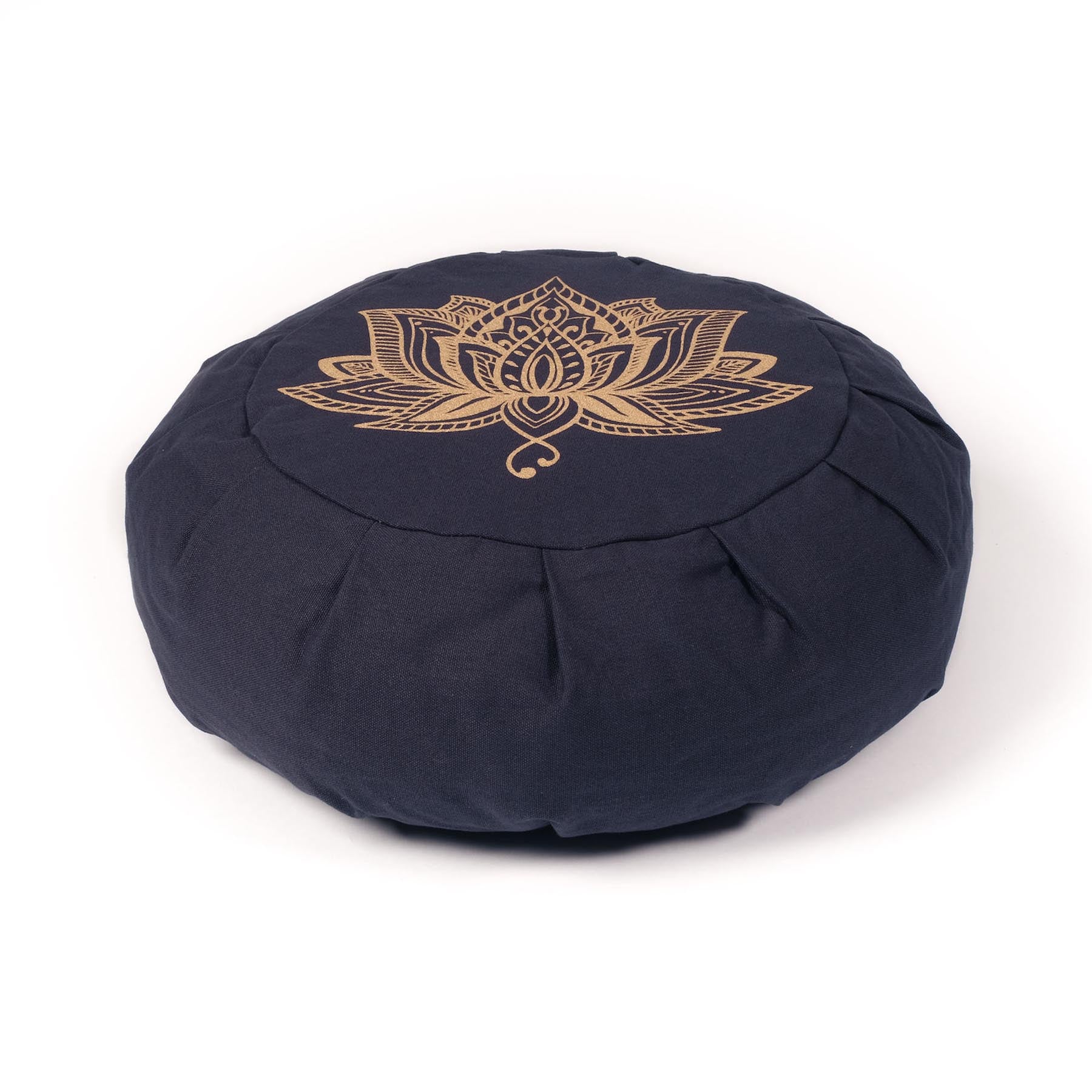 Cuscino da meditazione Zafu Lotus navy