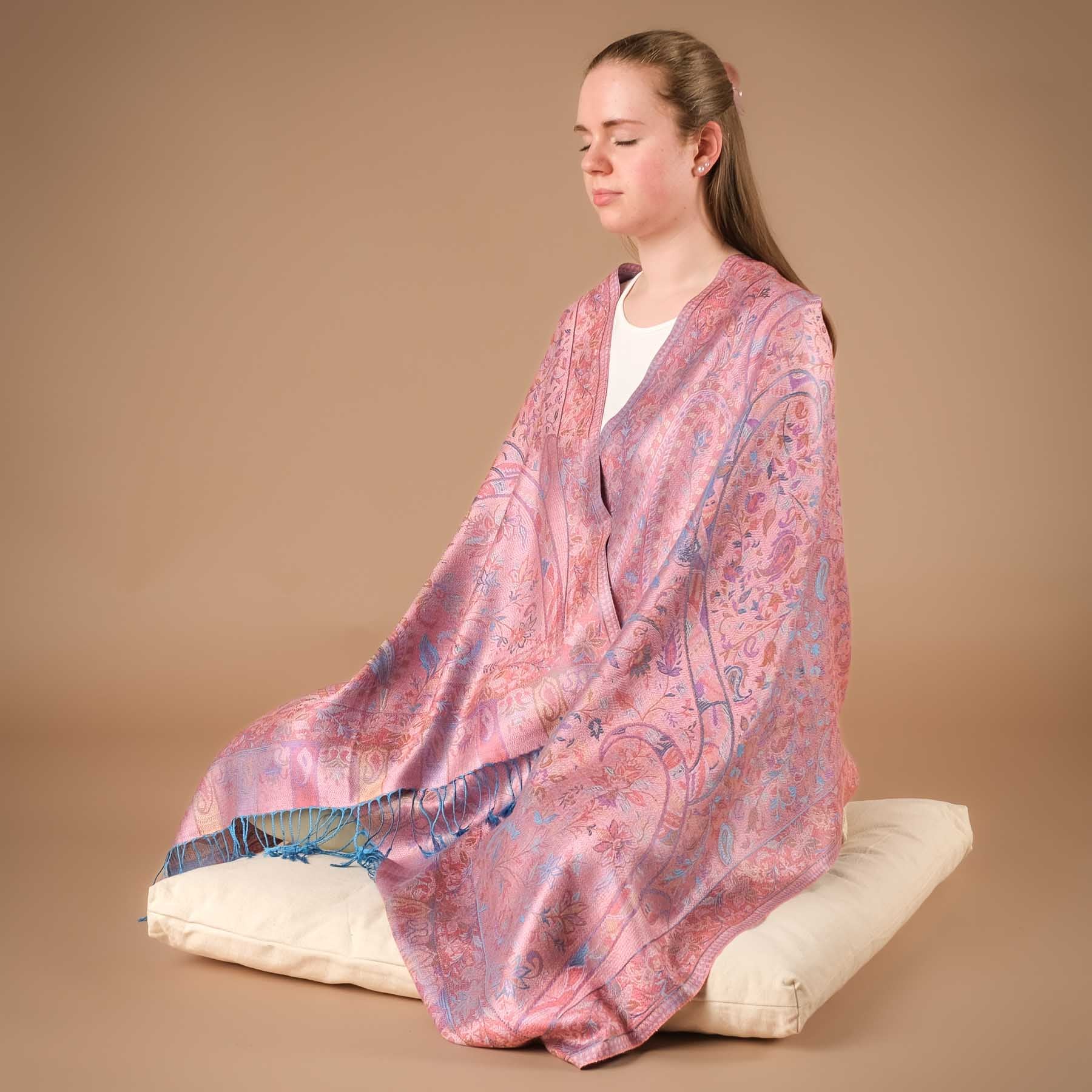 Sciarpa da meditazione in seta Gloria