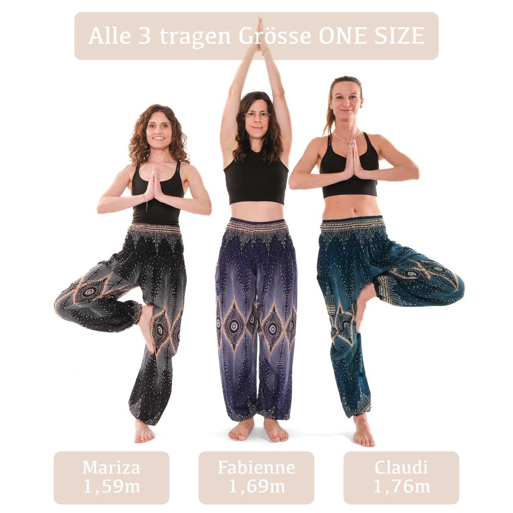 Pantaloni harem yoga Oriente