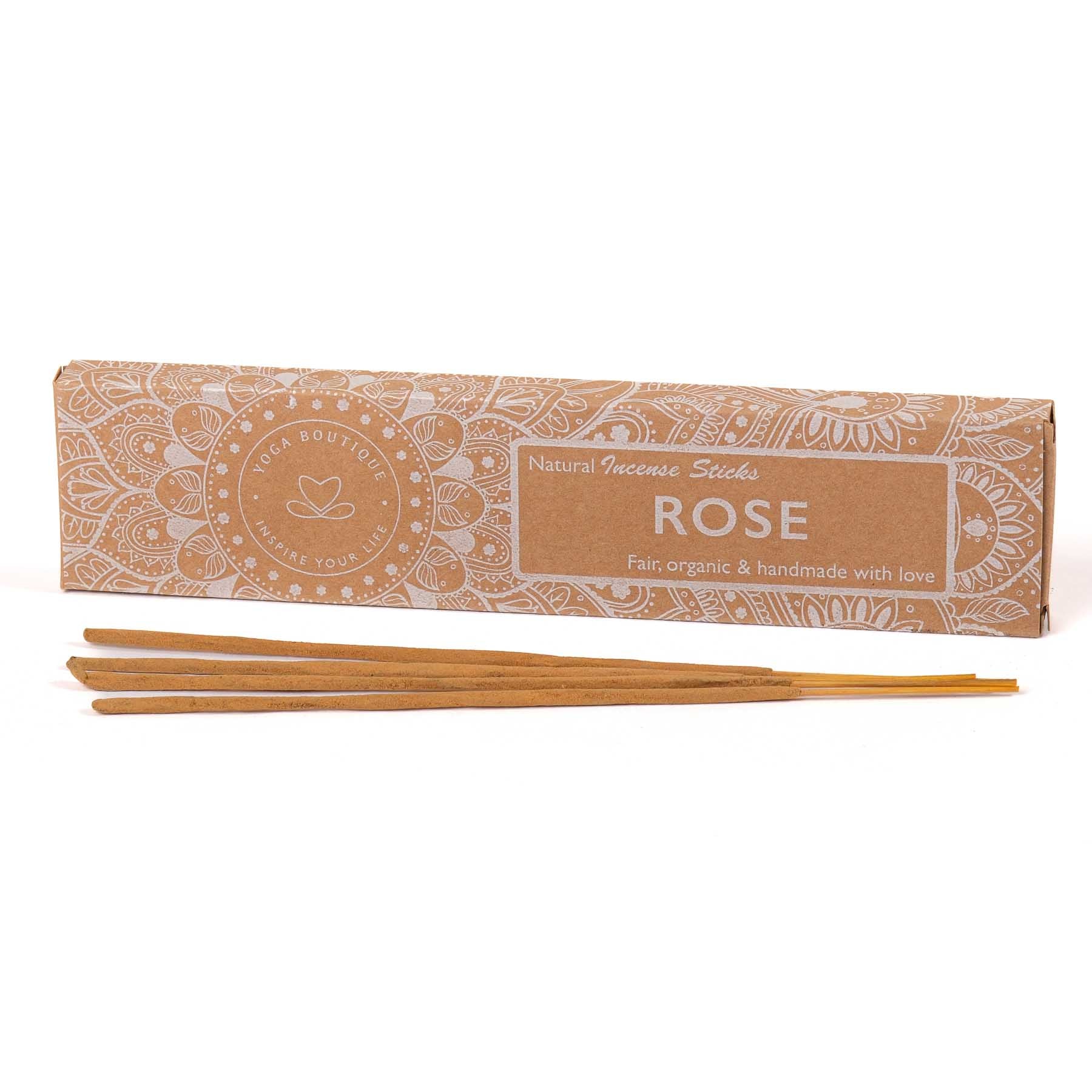 Bastoncini d'incenso Rose Yoga Boutique