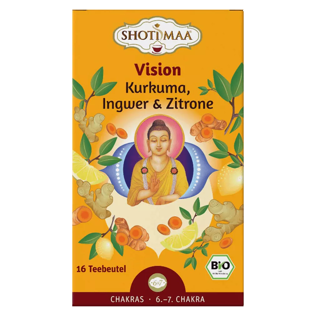 Shoti Maa Chakras Vision - Curcuma, zenzero e limone