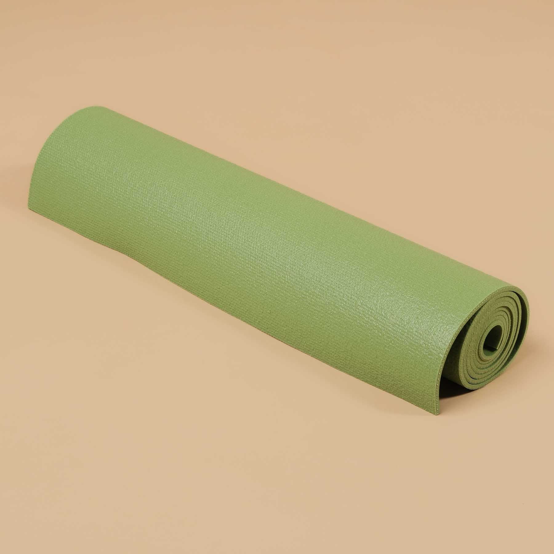 Tappetino yoga da studio PVC verde