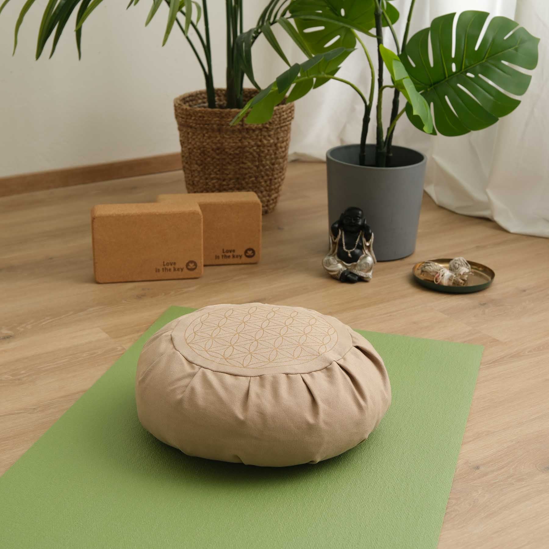 Tappetino yoga da studio PVC verde