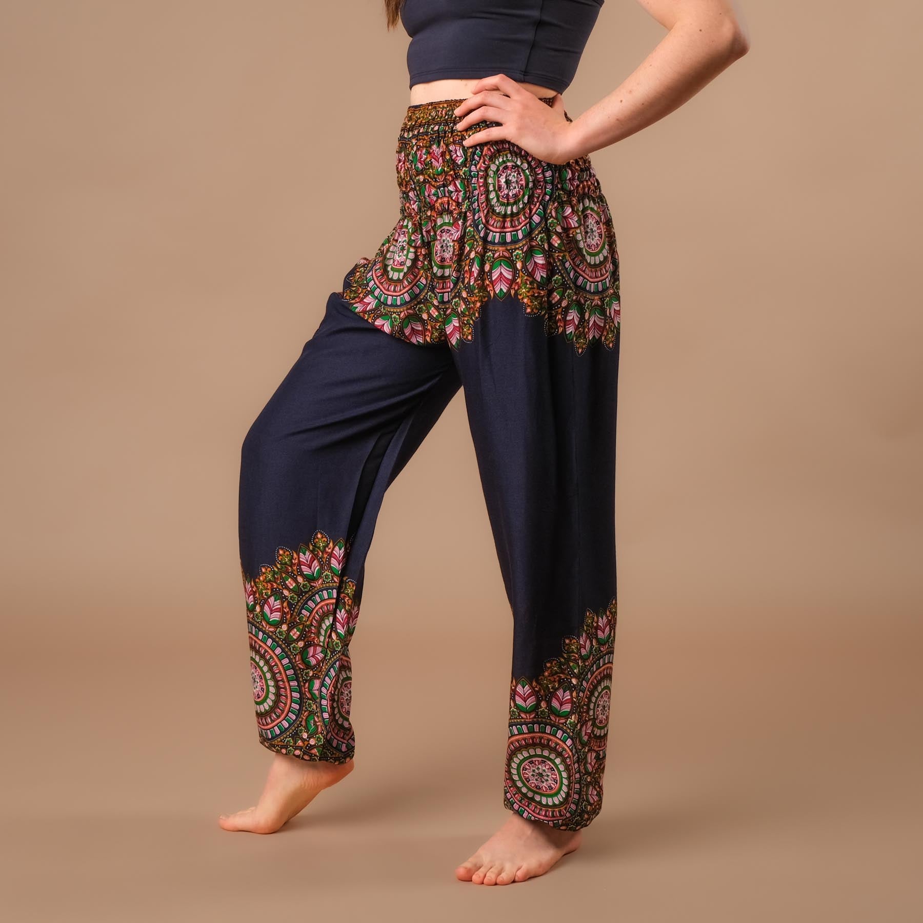 Pantaloni harem da yoga Jaipur Boho Pants navy