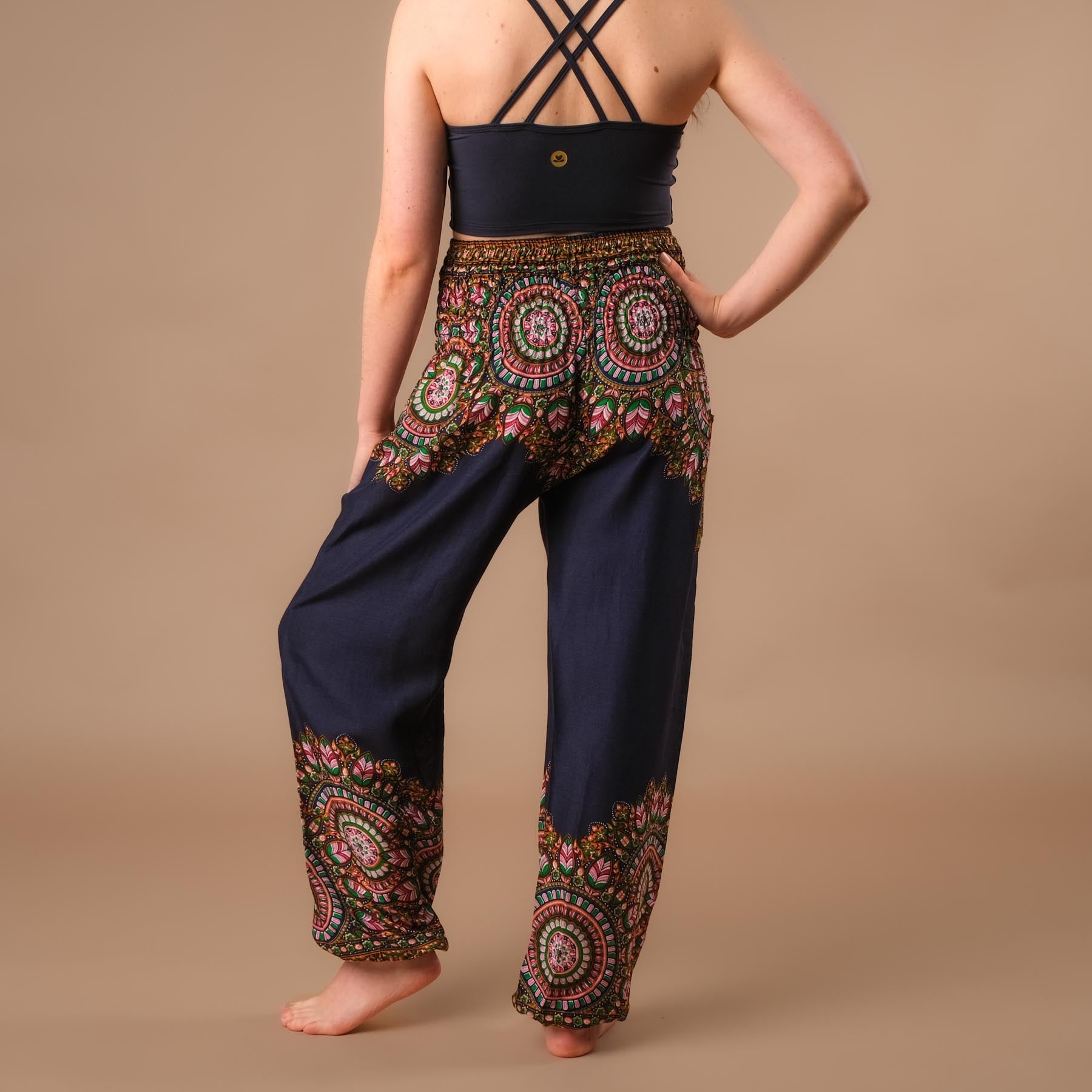 Pantaloni harem da yoga Jaipur Boho Pants navy